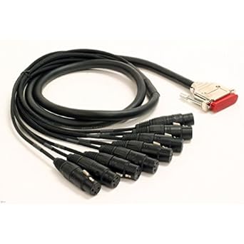 Mogami GOLD DB25-XLRF-20 8-Channel Studio Snake Cable