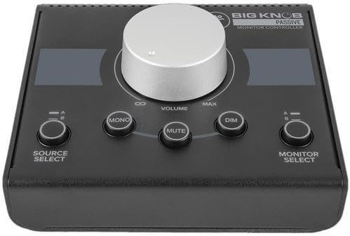 Mackie 4334437725 Big Knob Passive Studio Monitor Controller