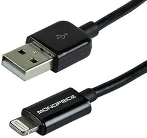 Monoprice 110374 Lightning to USB Charge/Sync Cable 3ft — main product image