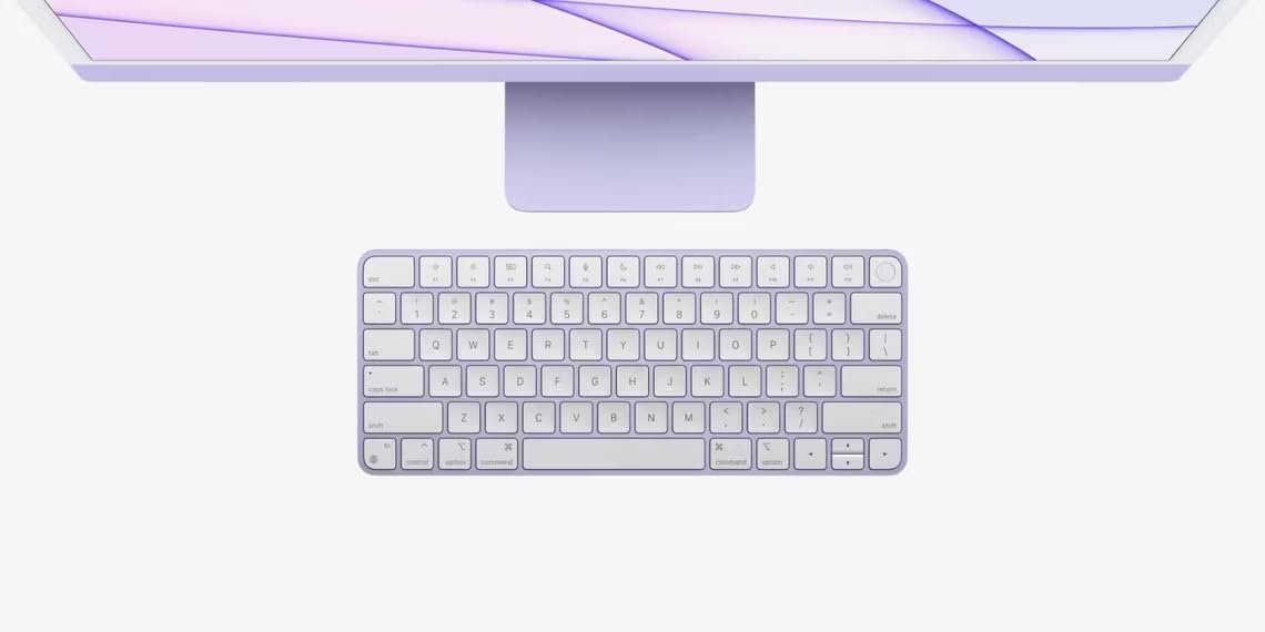 Apple Magic Keyboard Silver US English (Renewed)