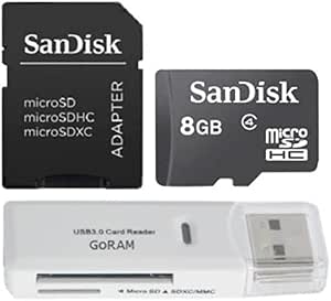 SanDisk SDSDQAB-008G 8GB MicroSD Card 25-Pack