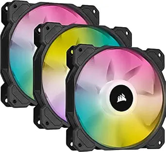 Corsair iCUE SP120 RGB Elite 120mm PWM Fan 3-Pack