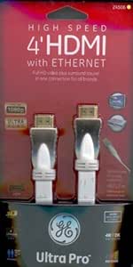 GE 4330551239 Ultra Pro 4ft HDMI Cable