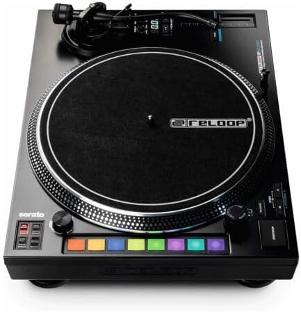 Reloop AMS-RP-8000-MK2 Professional DJ Turntable USB Black