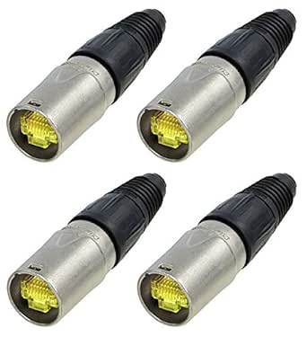 Neutrik NE8MX-1 Ethercon Cable Connector (4 Pack)