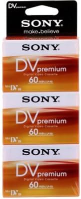 Sony 5584138 Mini DV Digital Video Cassette 3-Pack