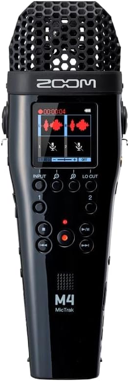 Zoom M4 MicTrak 4-Channel 32-Bit Recorder Timecode