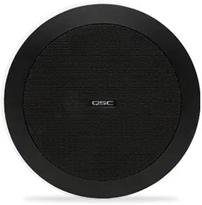 QSC AD-C4T-BK 4.5" AcousticDesign Ceiling Loudspeaker