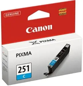 Canon CLI251 Cyan Ink Tank - Genuine — main product image