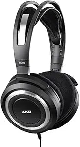 AKG AKGK540 Over-Ear Stereo Headphones - Black