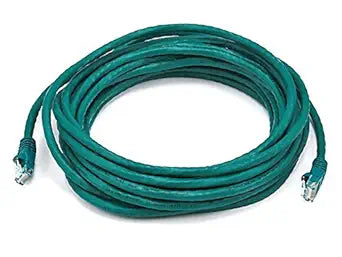Monoprice 105011 Cat6 20ft Green Ethernet Cable