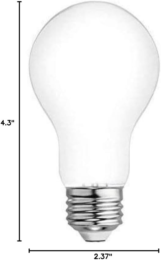 GE 44937 Refresh 60W EQ A19 Daylight LED Bulb 8-Pack