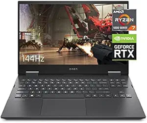 HP Omen RTX 3070 Gaming Laptop: Ryzen 7, 16GB RAM, 1TB SSD — main product image