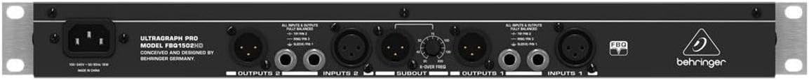 Behringer FBQ1502HD Ultragraph Pro 15-Band Equalizer