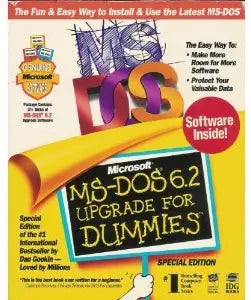 Microsoft 55049 MS-DOS 6.2 Upgrade For Dummies
