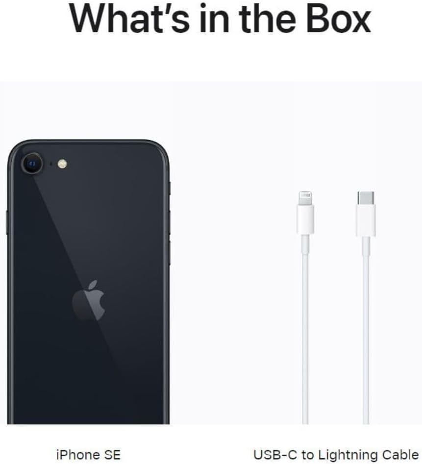 Apple A2595 iPhone SE 3rd Gen 64GB Midnight Unlocked