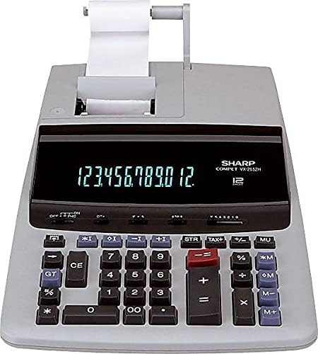 Sharp VX2652H Two-Color Printing Calculator
