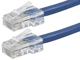 Monoprice 113236 Cat6 1ft Blue Ethernet Cable — main product image