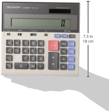 Sharp QS-2130 12-Digit Commercial Desktop Calculator