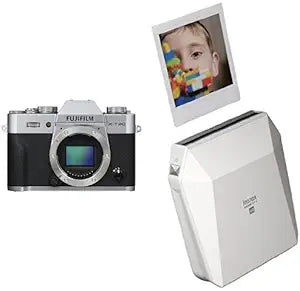 Fujifilm X-T20 Silver Mirrorless Camera Body Bundle