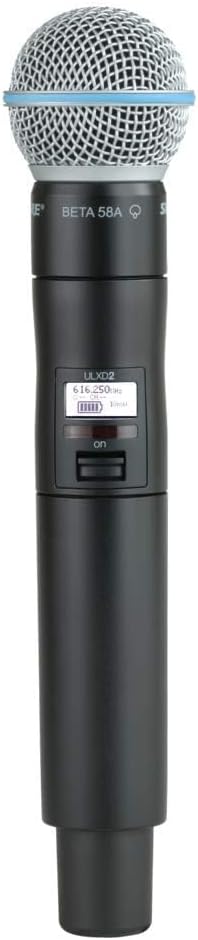 Shure ULXD2/B58=-G50 Beta 58A Handheld Wireless Microphone