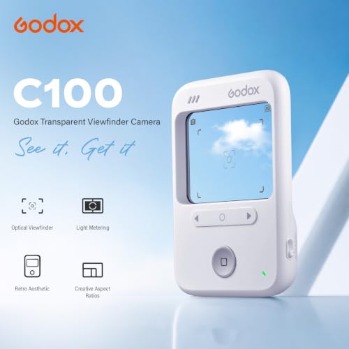 GODOX C100 Retro Transparent Viewfinder Camera with Light Meter — main product image