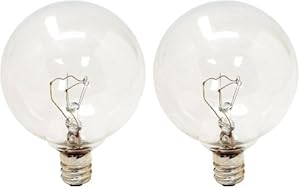 GE 17730 Crystal Clear Incandescent Light Bulbs 2-Pack