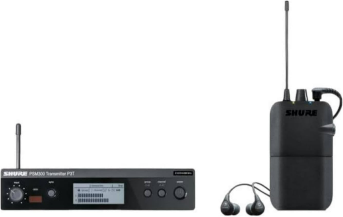 Shure P3TR112GR-J13 Wireless In-Ear Monitor System