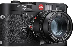 Leica M6 35mm Rangefinder Camera (Black)