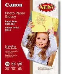 Canon 0775B023 Glossy Photo Paper 8.5x11 50 Sheets