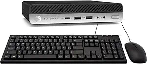 HP B09RKR8J17 EliteDesk 800 G3: Mini PC, Renewed i5, 8GB, 256GB SSD — main product image