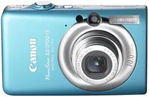 Canon PowerShot SD1200IS Blue Digital ELPH Camera — main product image