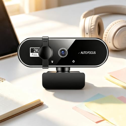Generic 2K USB Laptop Webcam with Privacy Shutter — main product image