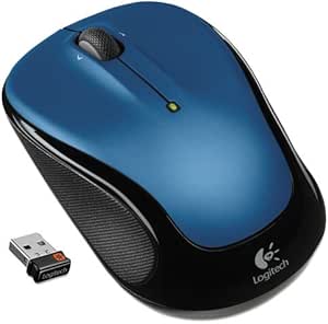 Logitech LOG910002650-SPR M325 Wireless Optical Mouse Blue