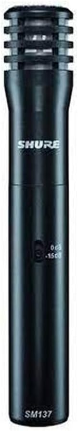 Shure SM137-LC Cardioid Condenser Microphone XLR Instrument — main product image