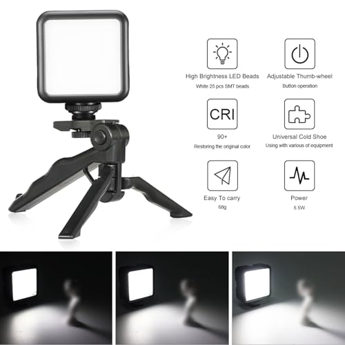 YUEHISY 24-LED On-Camera Video Fill Light — main product image