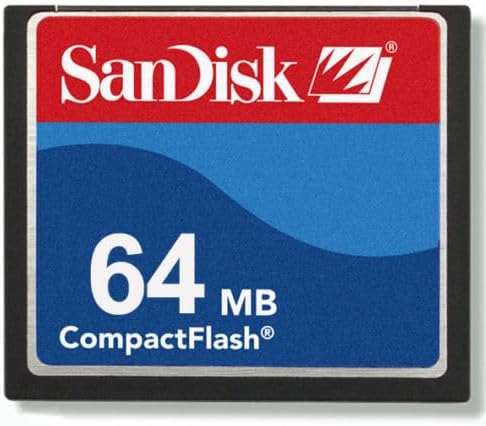 SanDisk SDCFB-64-A10 64MB CompactFlash Memory Card