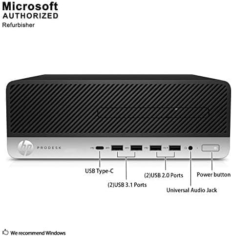 HP HP ProDesk 600 G3 SFF i5 Desktop & 21.5" Monitor (Renewed)