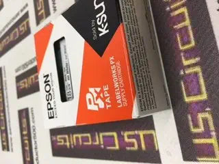 Epson LW-PX900 209BYPX 3/8" Black on Yellow Label Tape