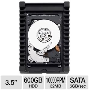 Western Digital WD1600HLFS VelociRaptor 160GB SATA HDD — main product image