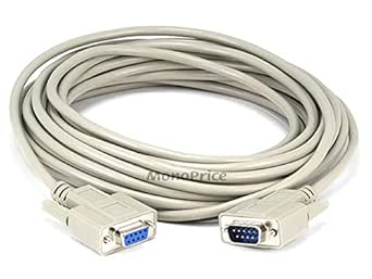 Monoprice 100445 25ft DB9 Serial Extension Cable