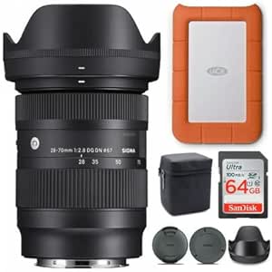 Sigma 28-70mm f/2.8 DG DN Sony E Lens Bundle