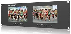 Lilliput RM-7024 Dual 7" Rack Mount Monitor