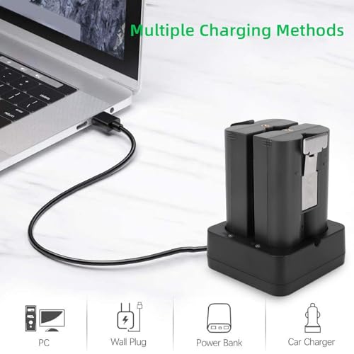 LICAEVEY 6500mAh Video Doorbell Replacement Battery with Charger — main product image