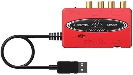Behringer UCA222 USB Audio Interface - Low Latency