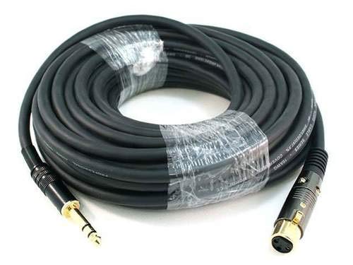 Monoprice 104770 XLR Female to 1/4" TRS Cable - 10ft