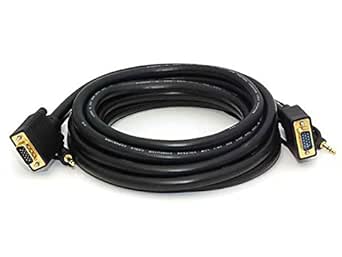 Monoprice 103339 15ft SVGA Audio Cable Triple Shielded