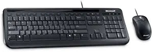 Microsoft 5MH-00013 Wired Desktop 400 Keyboard and Mouse — main product image