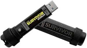 Corsair CMFSS3-128GB 128GB Flash Survivor Stealth USB 3.0 Drive — main product image