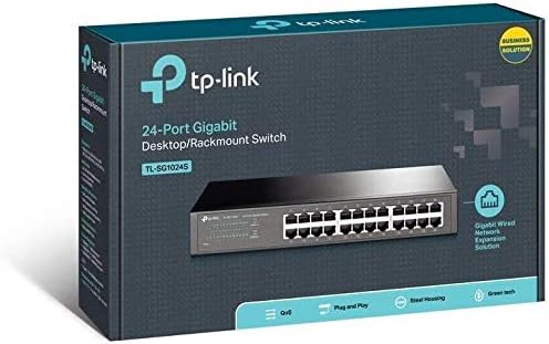 TP-Link TL-SG1024S 24-Port Gigabit Ethernet Rackmount Switch